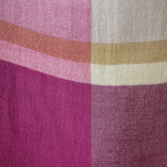 Talbots 100% Rayon Oblong Scarf/Wrap - Picture 5 of 9